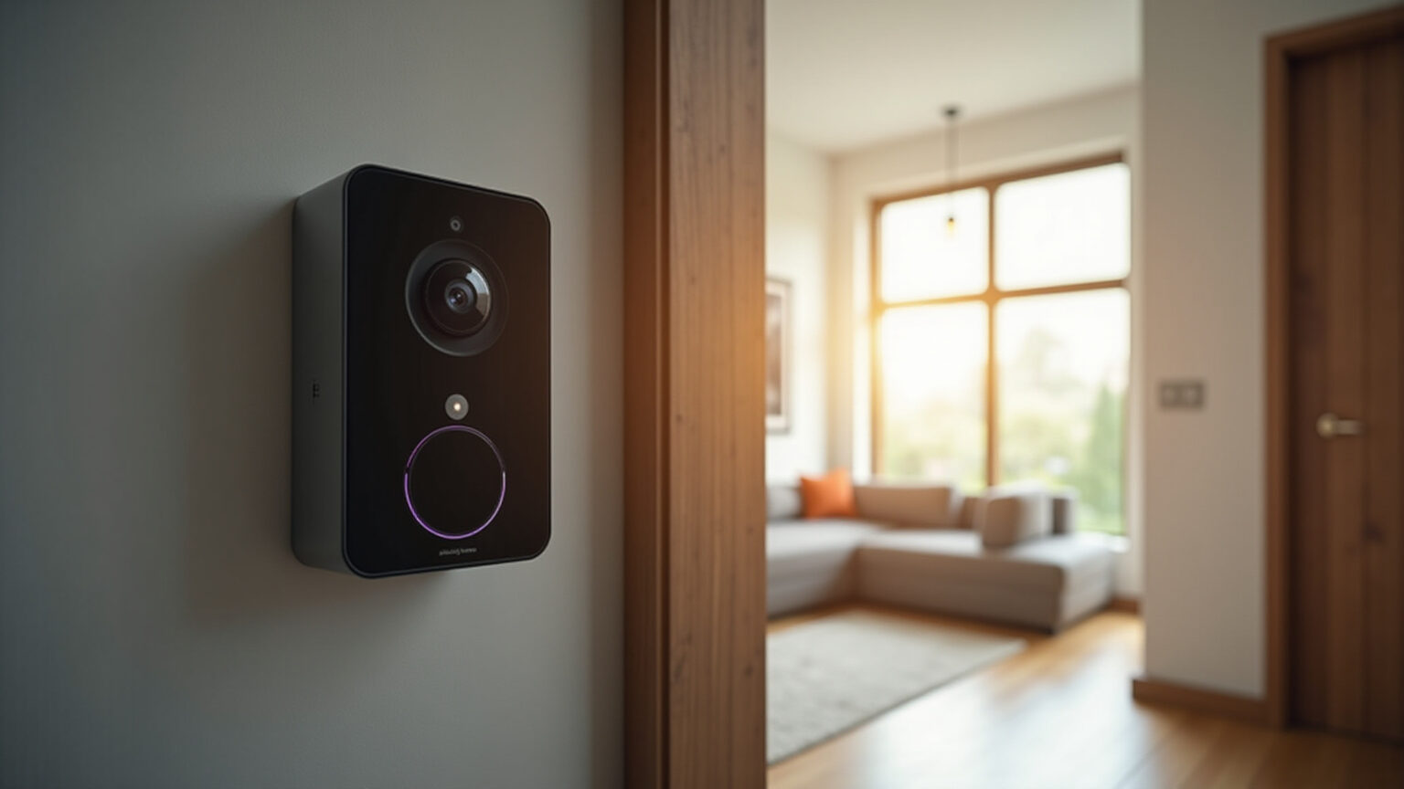 Olho Mágico Digital: Vale a Pena o Investimento? Olho mágico digital com bateria de longa duração.