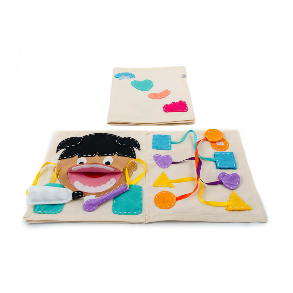 Livro Sensorial para Bebê Quiet Book em ...
