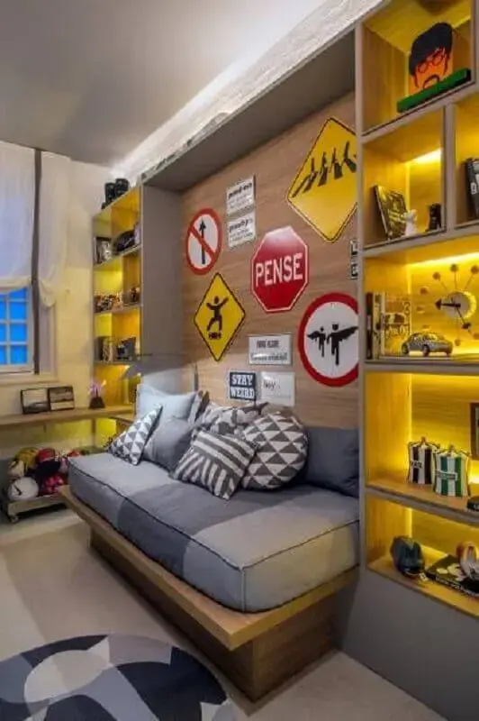 Quarto de Homem: +60 Ideias Criativas ...