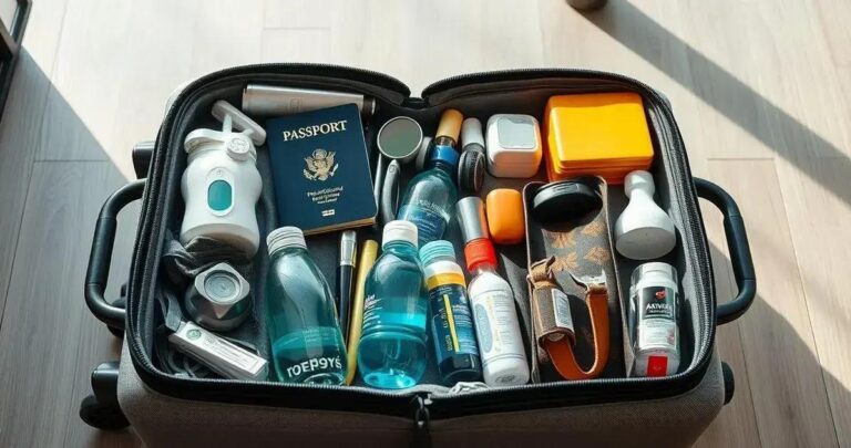 Viagem Sem Perrengue: O Checklist Completo do que PODE (e não pode) Levar na Mala de Mão