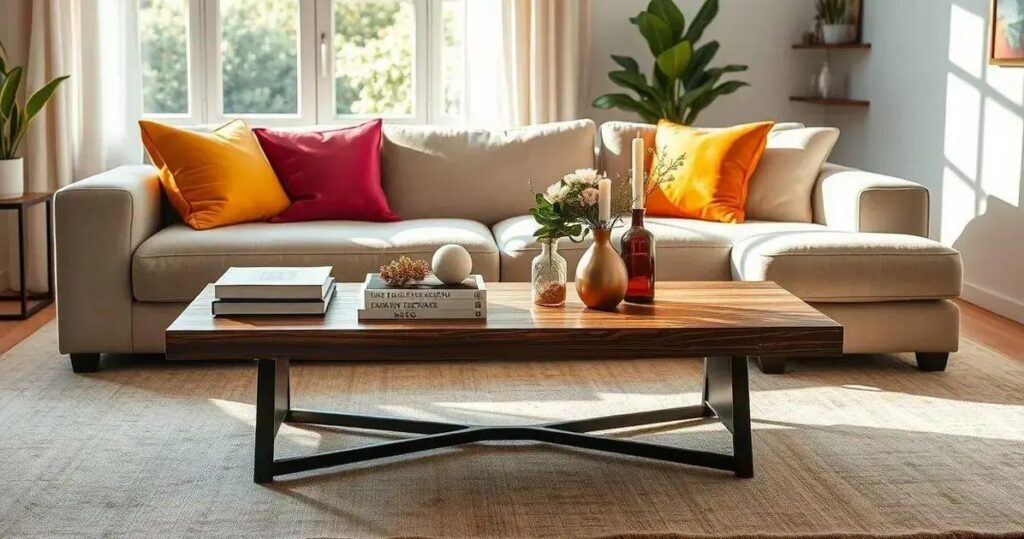 Mesa de Centro na Sala: O toque final que você não sabia que precisava.