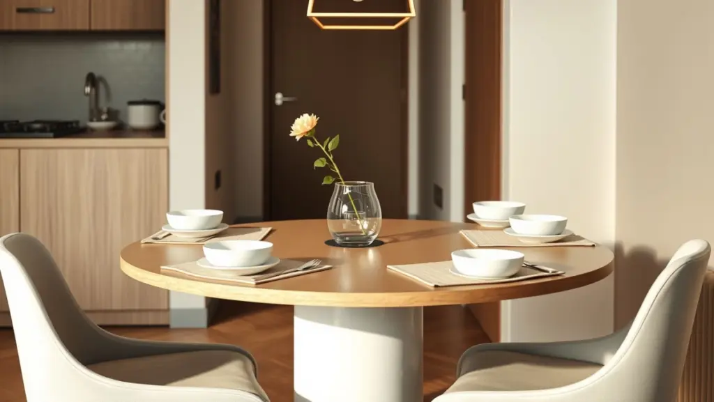 Mesa de Jantar Pequena Decorada: Soluções Inteligentes para Apartamentos