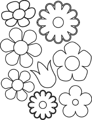 Moldes de Flores de EVA para Imprimir + Fotos + Como fazer?