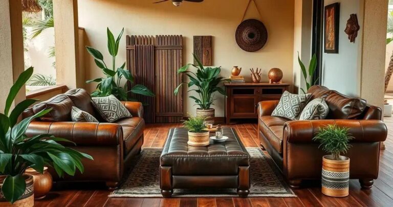 Móveis De Couro Durabilidade e Elegância