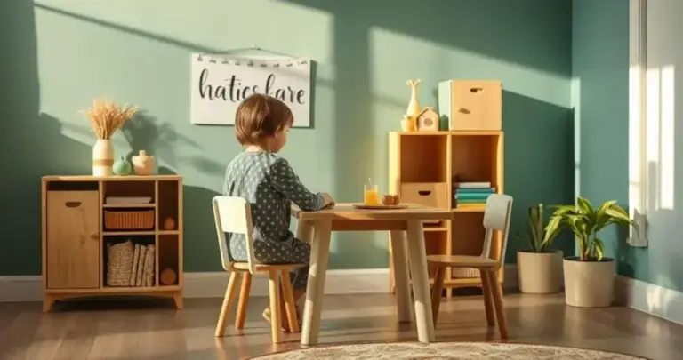 Móveis Montessorianos: Autonomia e Segurança Para Crianças