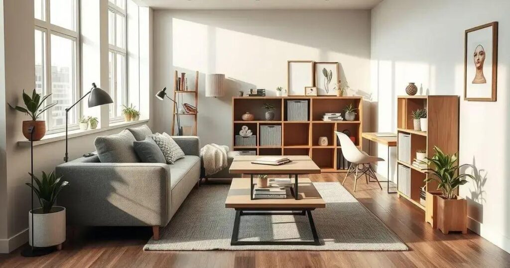 Móveis Multifuncionais: O Segredo dos Apartamentos Pequenos (e como usá-los!)