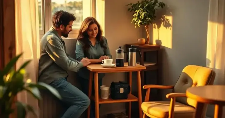 Móveis que transformam seu cantinho do café em um refúgio acolhedor