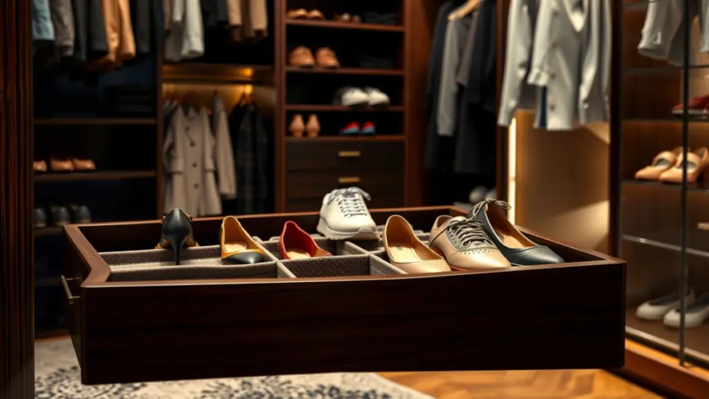 Organizadores de Gaveta para Sapatos: Solução Inteligente