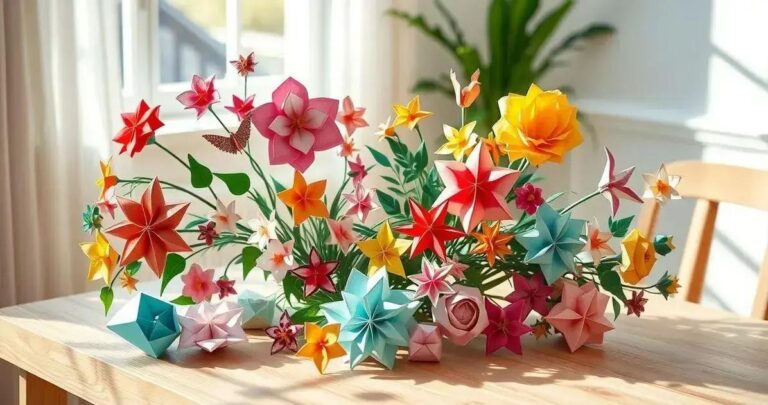 Origami Decor: Ideias Elegantes de Decoração com Dobraduras de Papel