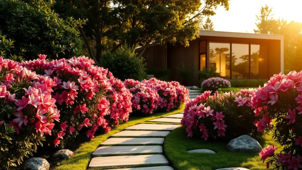 Paisagismo com Azaleias: Jardins Elegantes e de Baixa Manutenção
