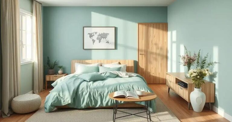 Paleta de Cores para Quarto: Crie um Refúgio de Paz e Estilo