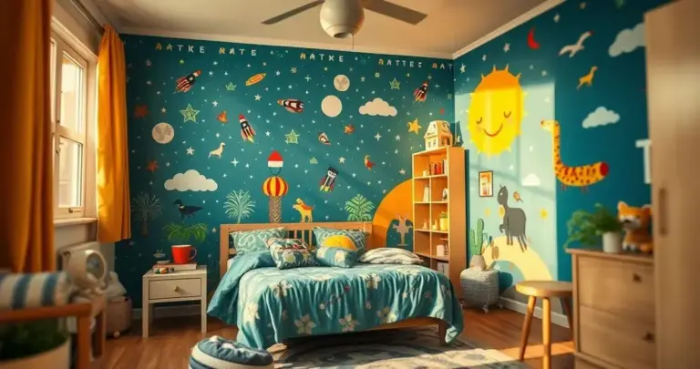 Papel de Parede para Quarto de Menino: 20 Ideias Super Divertidas