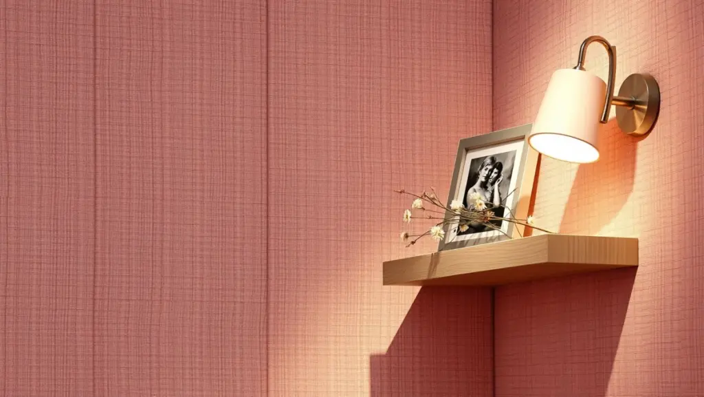 Papel de Parede Texturizado: Quarto de Menina com Efeito Aconchegante
