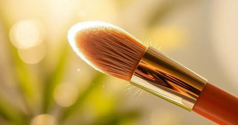 Pincel Para Iluminador Pequeno Precisão Nos Pontos de Luz
