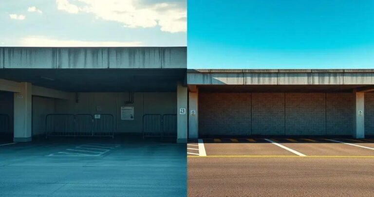 Qual o Melhor Piso Para Estacionamentos Cobertos e Descobertos?