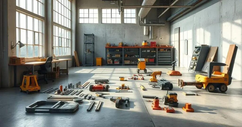 Qual o Piso Mais Resistente Para uma Oficina de Marcenaria?