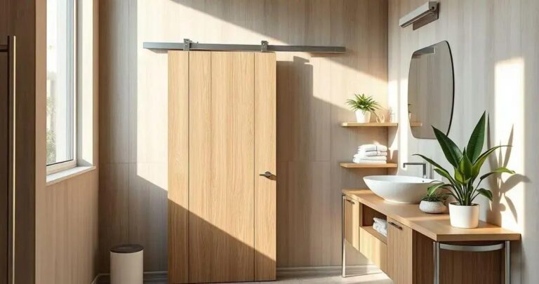 Porta de Correr para Banheiro Economiza Espaço Vantagens e Modelos