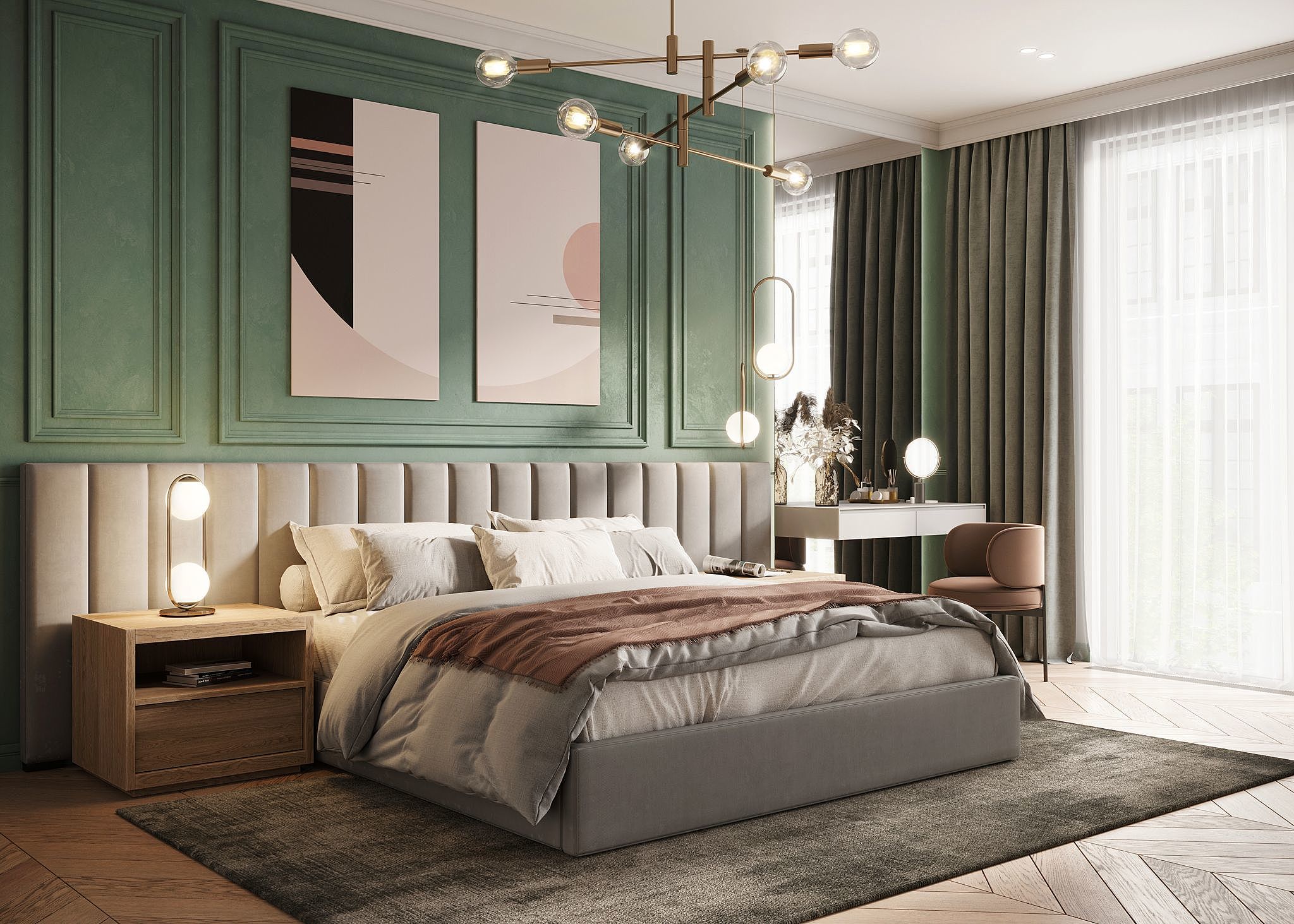 Quarto de casal clean e moderno: 6 ...