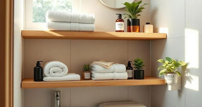 Prateleiras para Banheiro Pequeno Organize e Decore com Inteligência