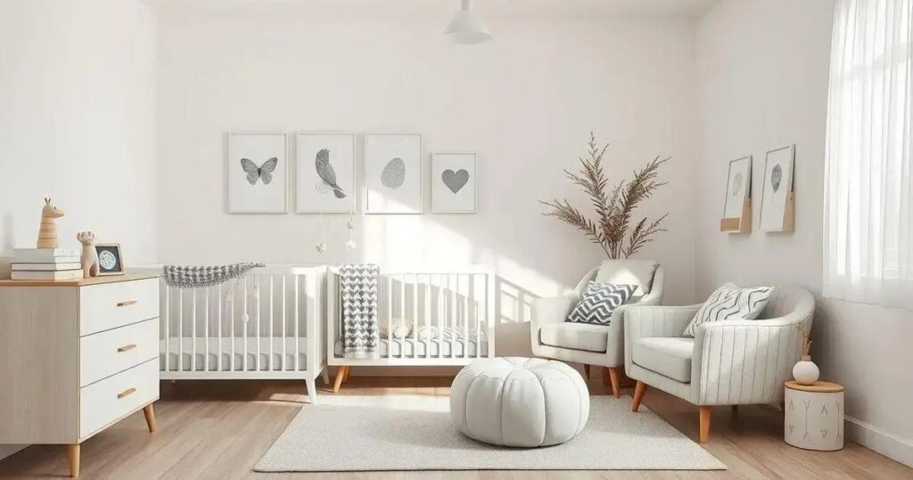 Decore um Quarto de Bebê Neutro Moderno e Encantador