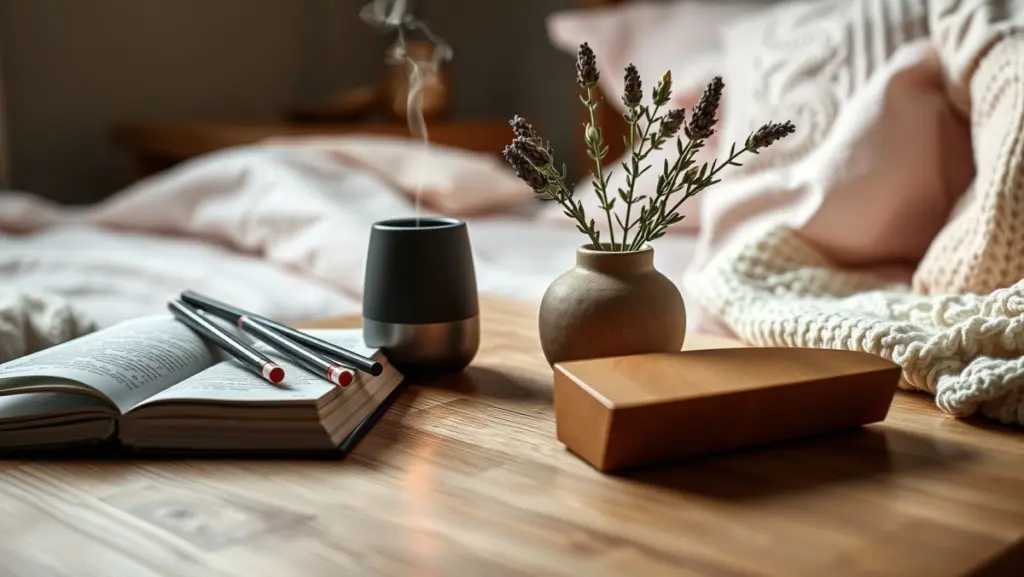 Quarto Rosa com Plantas Aromáticas: Bem-Estar e Relaxamento