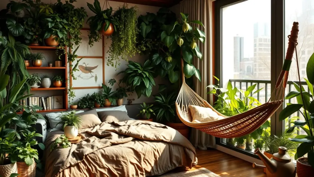 Quartos Decorados com Plantas: Natureza e Bem-Estar no Seu Refúgio