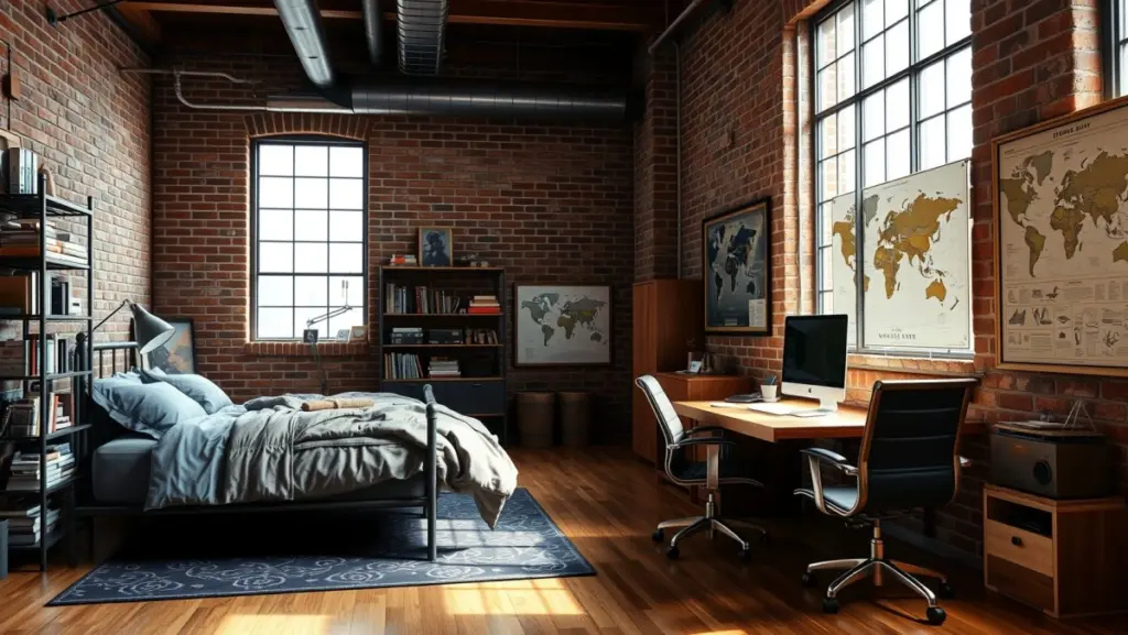 Quartos Decorados Masculinos: Conforto, Estilo e Funcionalidade