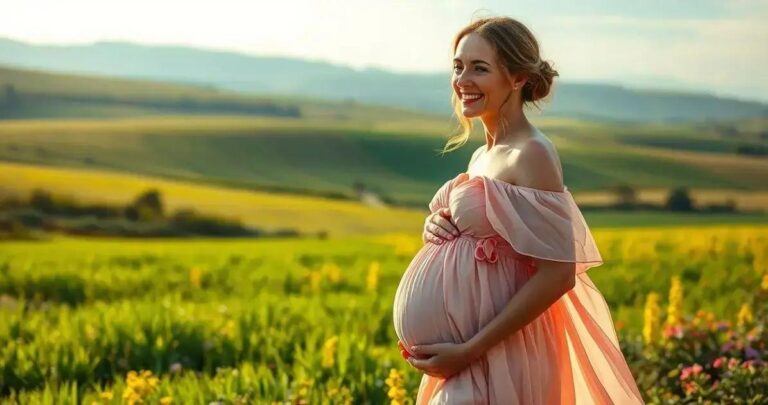 Ensaio Gestante Externo no Campo: Ideias de Roupas e Looks para Fotos Memoráveis