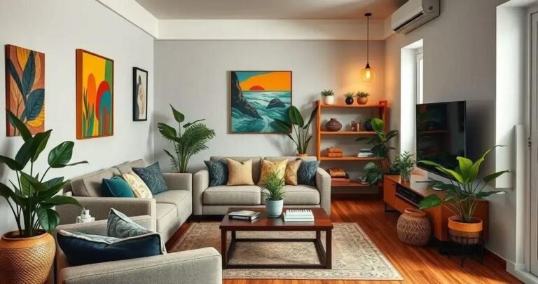 Sala De Apartamento Pequeno Decorada: Fotos e Inspirações