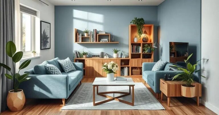 Sala de Estar Pequena Decorada: Ideias Geniais para um Espaço Aconchegante