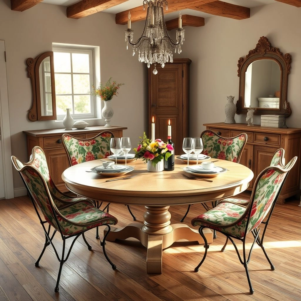 Sala de Jantar Provençal Celebração e Convivência