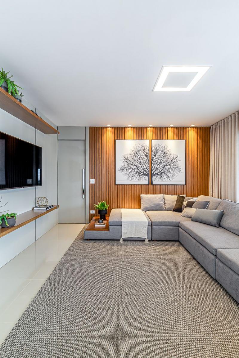 Sala Clean | Inspire-se com 40 projetos ...