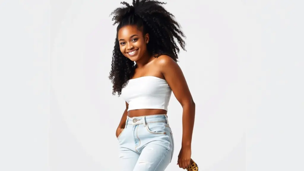 Sapatilha e Calça Mom Jeans: Conforto Retrô Atualizado