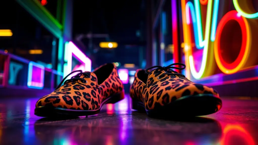 Sapatilhas com Estampas: Uma Noite de Personalidade