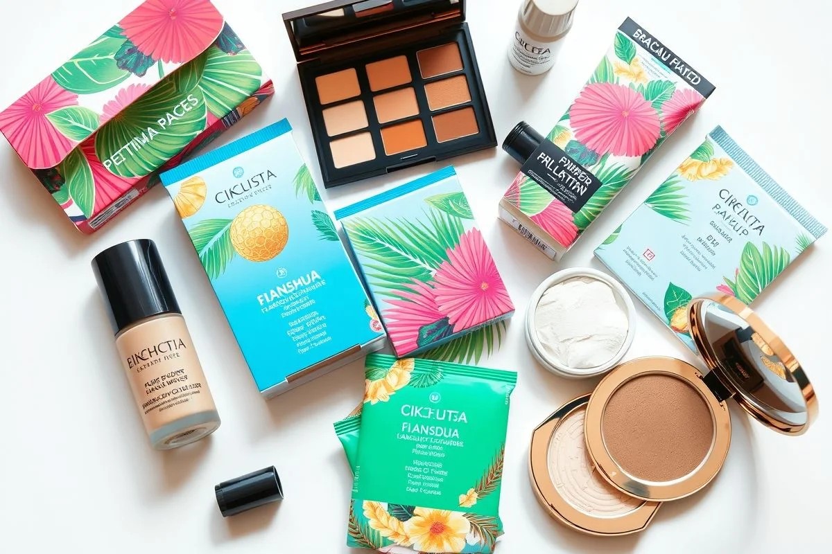 Produtos de maquiagem oil-free para pele oleosa de marcas brasileiras.