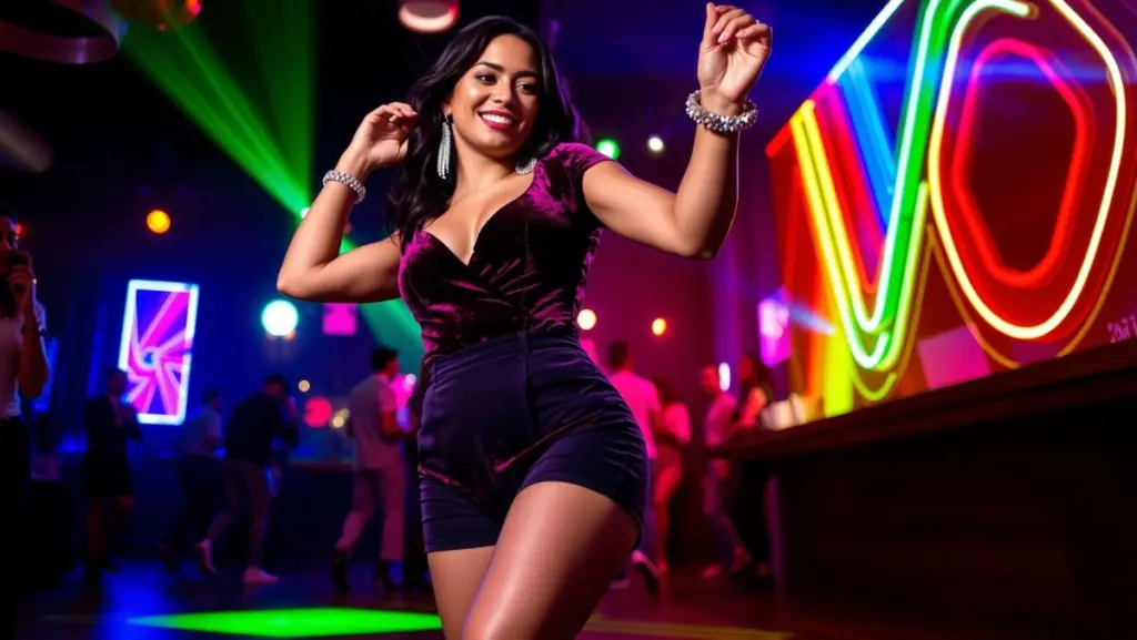 Shorts de Alfaiataria e Body de Veludo: Look Noturno Elegante