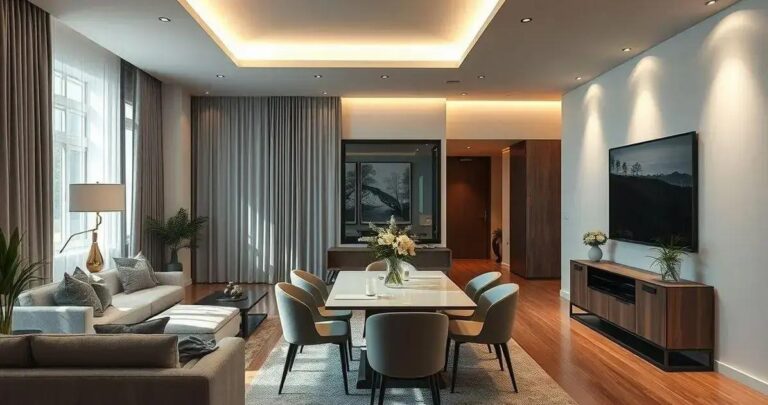 Spots de LED Embutidos Iluminação Discreta e Eficiente