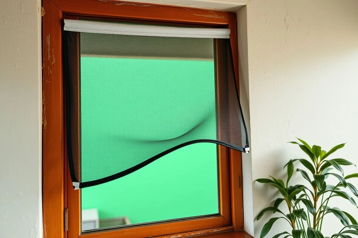 Instalação passo a passo de tela mosquiteiro com velcro em janela de casa brasileira.