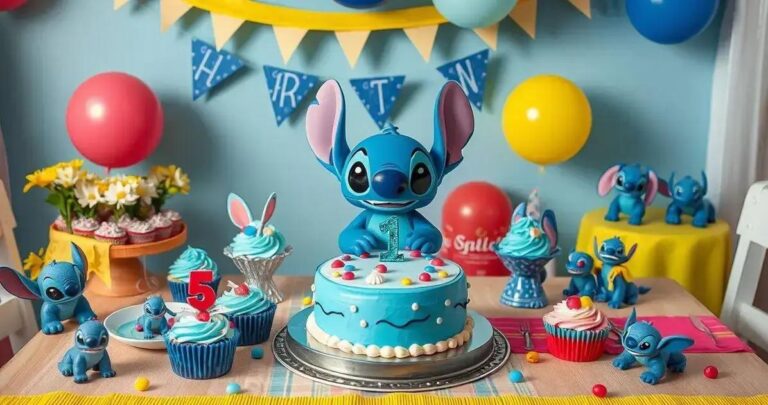 Decoração de Festa Stitch: 35 Ideias Criativas e Divertidas que Surpreendem!