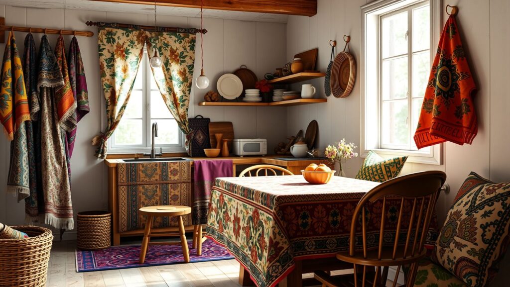 Tecidos Boho: Conforto e Estilo em Cada Detalhe Tecidos Boho: Conforto e Estilo em Cada Detalhe