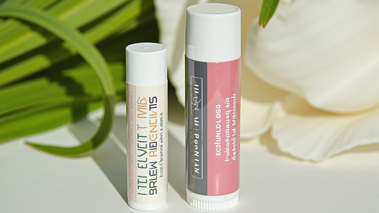 Hidratante labial com óleo de coco