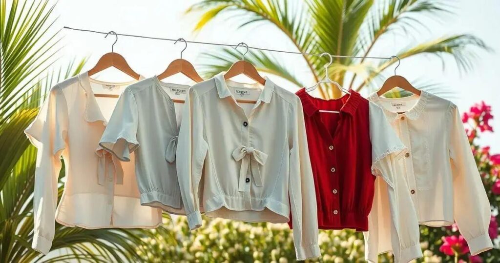 Decifrando os Tipos de Blusas Femininas: Do Básico ao Fashion para Todas as Ocasiões (Com Fotos!)