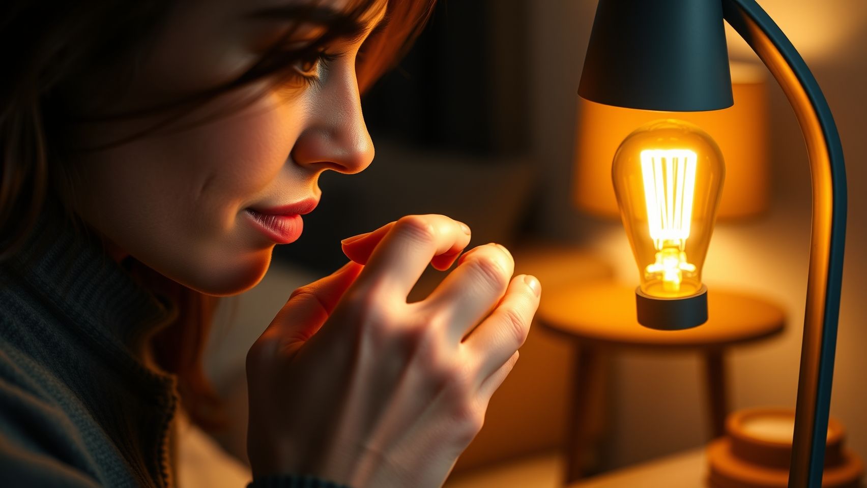 Lâmpada LED para sala: escolha a temperatura de cor ideal