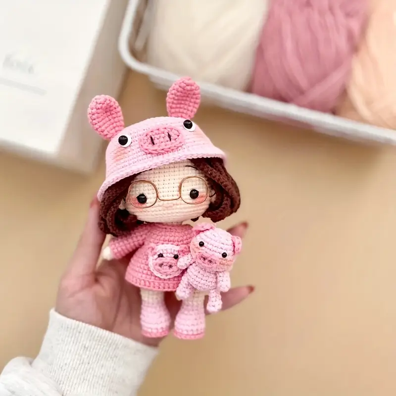 conjunto de crochê amigurumi para ...