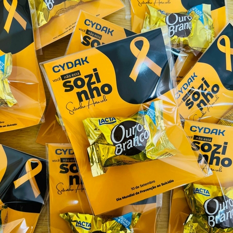 Brindes Setembro Amarelo - Chocolate ...
