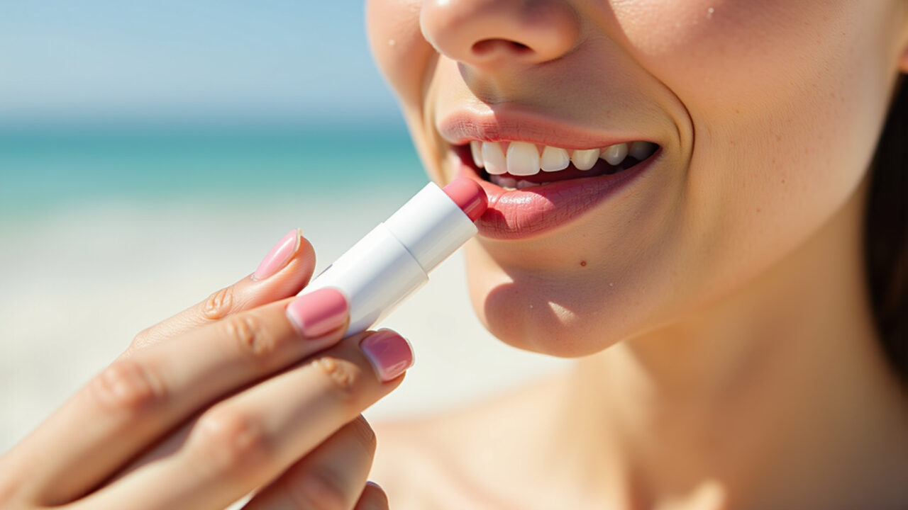 Proteção solar labial com hidratante com cor