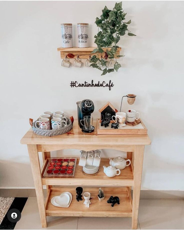 Cantinho do café: 49 ideias para você ...