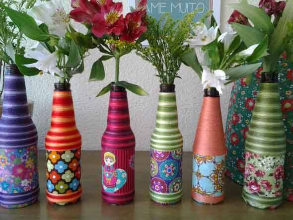 artesanato com garrafas de vidro 003