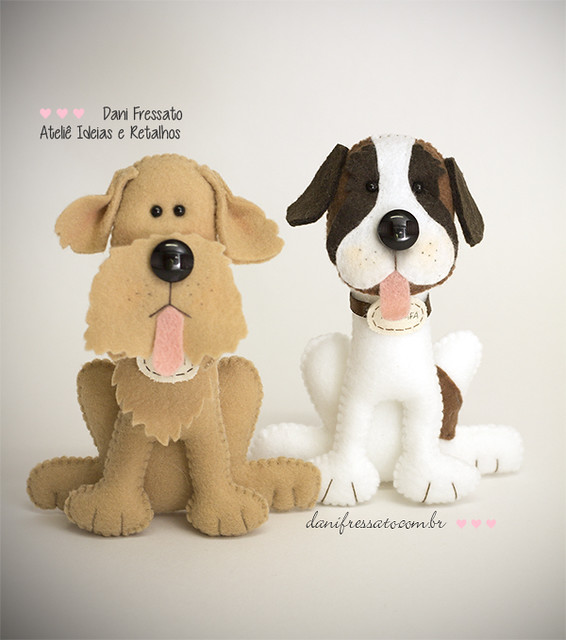 Cachorros de Feltro | Golden Retriever ...