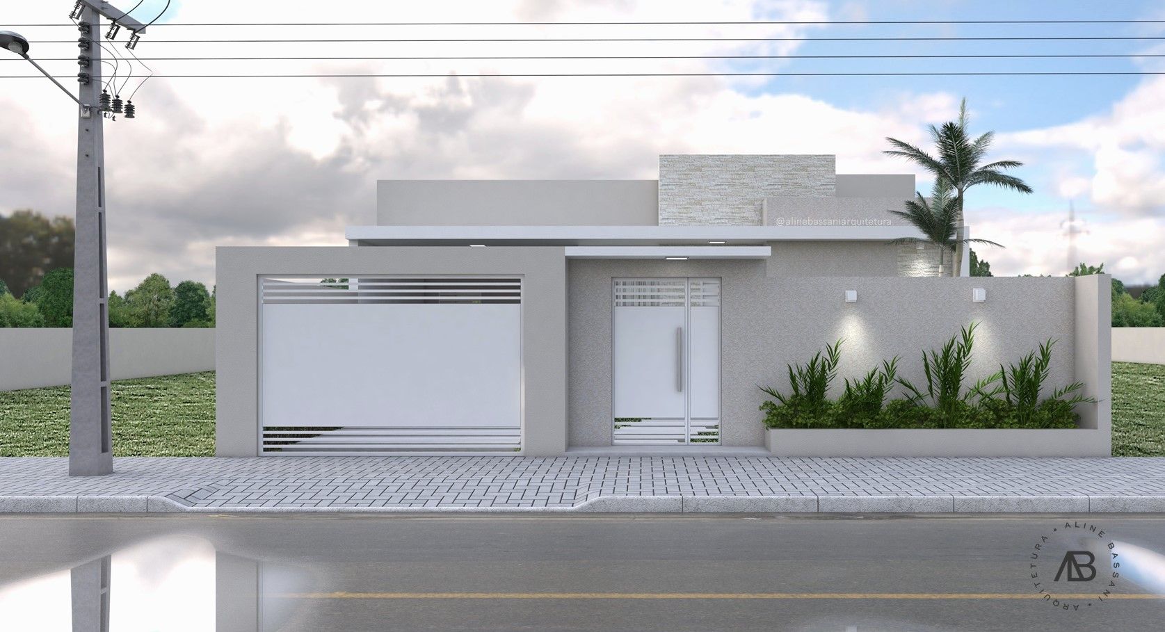 6 fachadas de muros para casas modernas ...